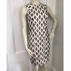 Yigal Azrouël silk print tailored / shift dress